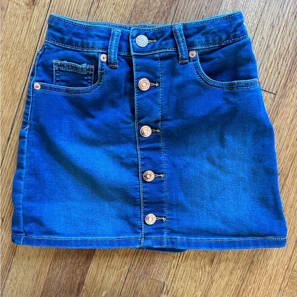 Cute Girls Denim Skirt
